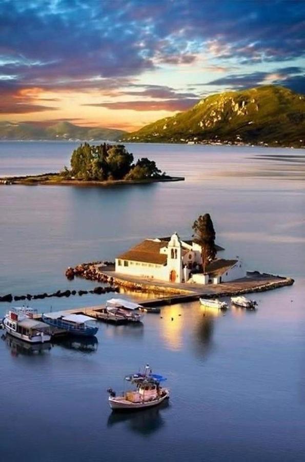 Ninos Luxury Apartment Corfu  Eksteriør billede